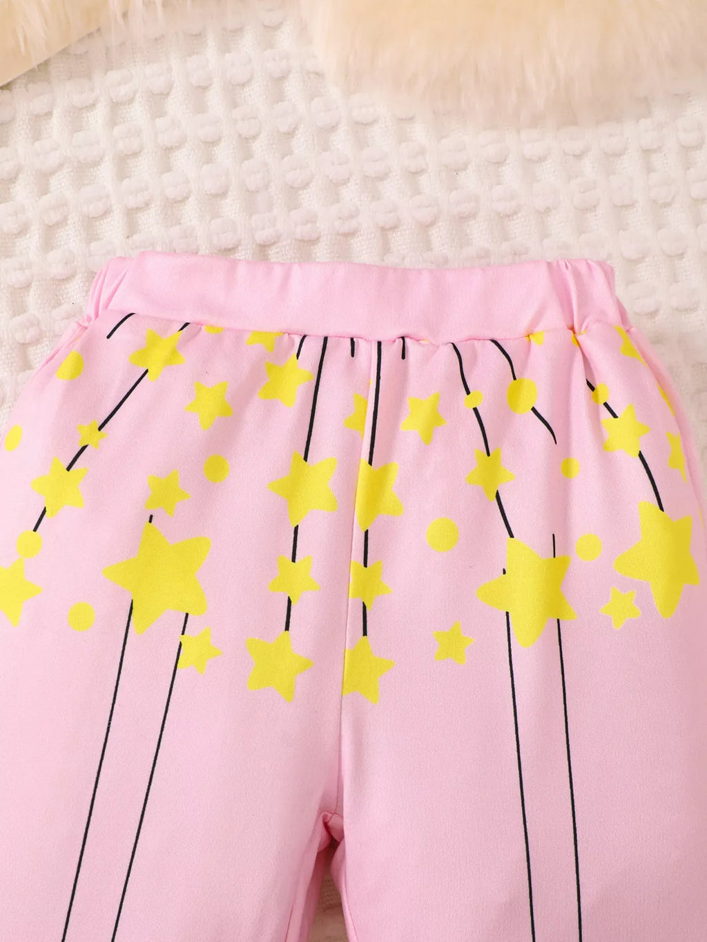 Children's Graphic Long Sleeve Top and Pants Set