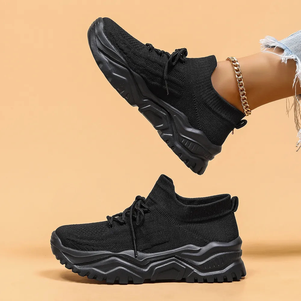 Round Toe Platform Athletic