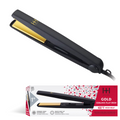 Hot & Hotter Gold Ceramic Electric Flat Iron 1 Inch, 1 Count, Black