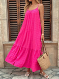 Scoop Neck Cami Maxi Dress