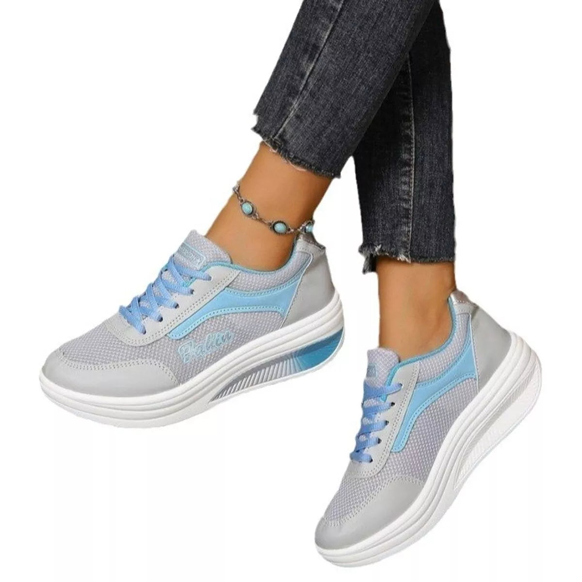 Round Toe Platform Athletic