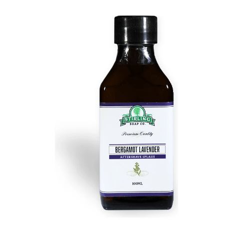 Stirling Soap Co. Bergamot Lavender Shaving Collection
