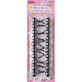 Joy Twin Beads Ponytailers 10Ct Black