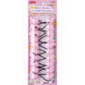 Joy Twin Beads Ponytailers 10Ct Pink