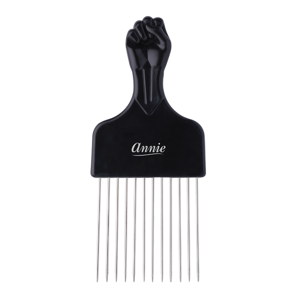 Annie Afro Styling Pik 2.5 Inch Regular, 1 Count,  Black