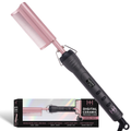 Hot & Hotter Digital Ceramic Pressing Comb Curved Teeth, 1 Count Hair Straightener, Rose Gold