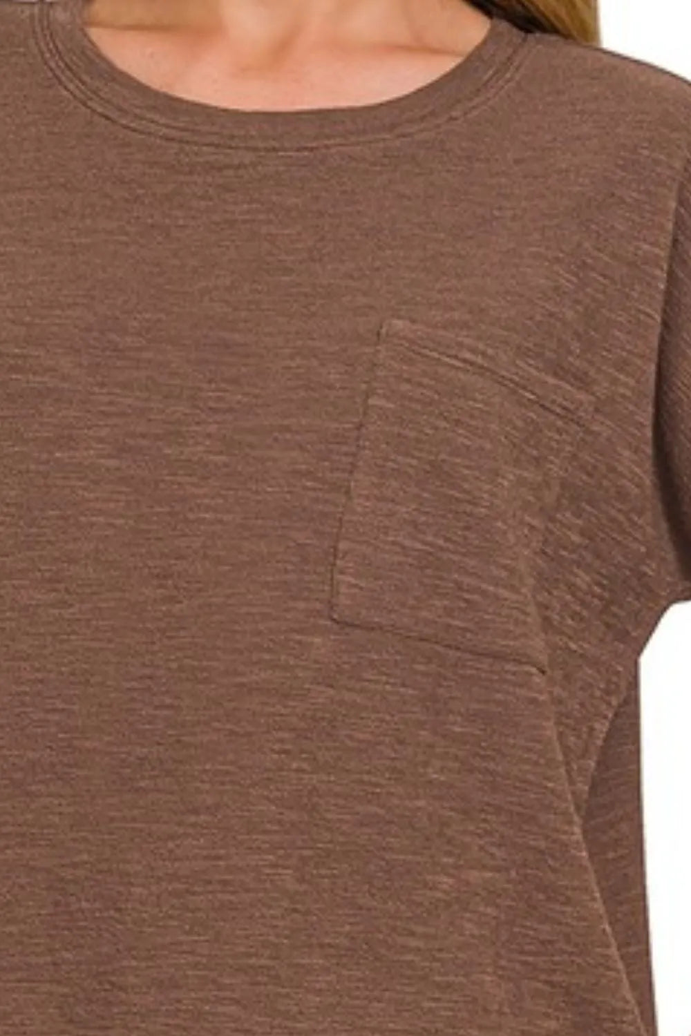 Zenana Round Neck Short Sleeve T-Shirt
