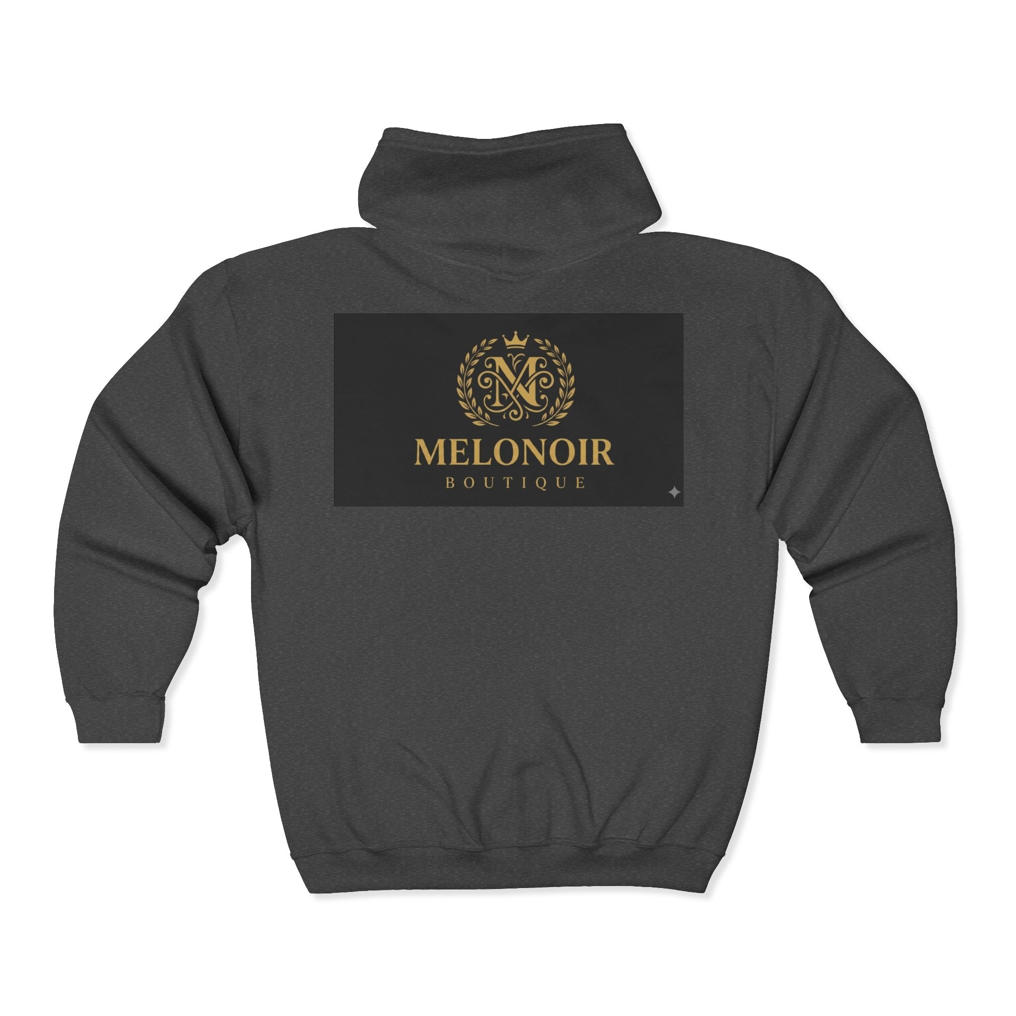 Certified Classic Zip Hoodie — Melonoir Boutique Graphic Full-Zip Sweatshirt
