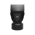 Hot & Hotter 2 in 1 Twist & Lock Concentrator Pik Hair Dryer Attachment, 1 Count, Black