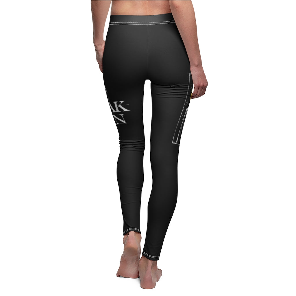 Let The Weak Burn Leggings