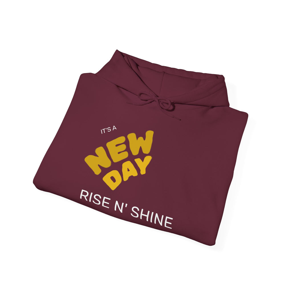New Day Hoodie - "It's a New Day" Motivational Pullover