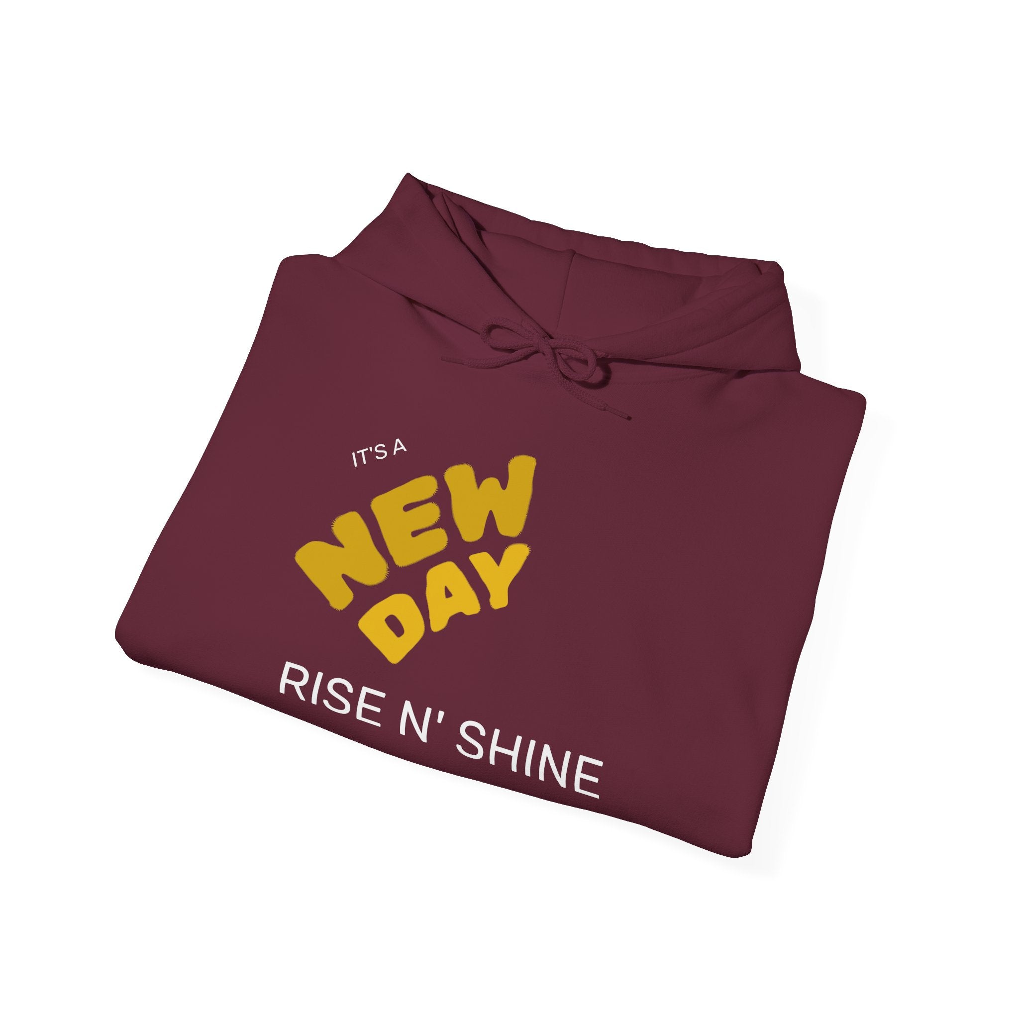 New Day Hoodie - "It's a New Day" Motivational Pullover