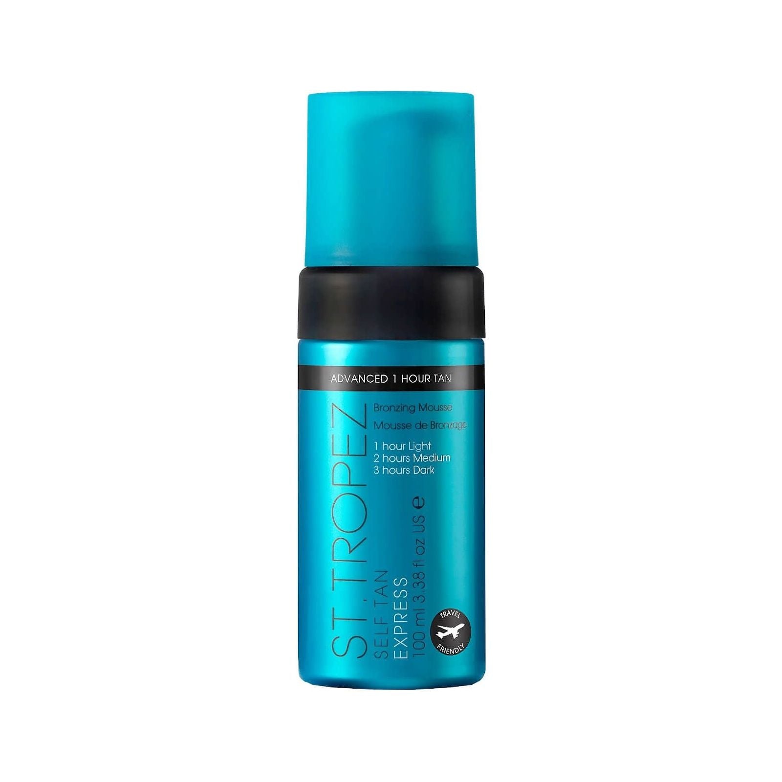 St. Tropez Self Tan Express Advanced Bronzing Mousse Travel Size 3.38 Oz