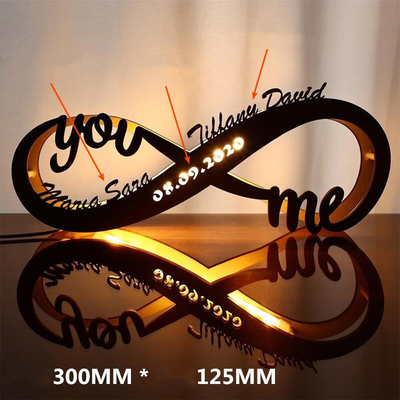 Valentine's Day Gift You Me Decorative Lamp Anniversary