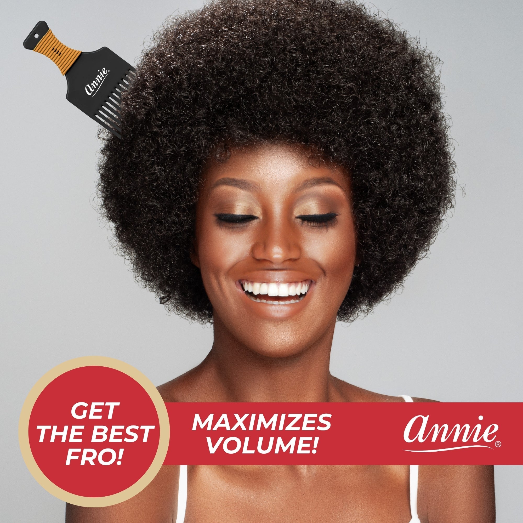 Annie Hair Pik, 1 Count, Assorted Two-Tone