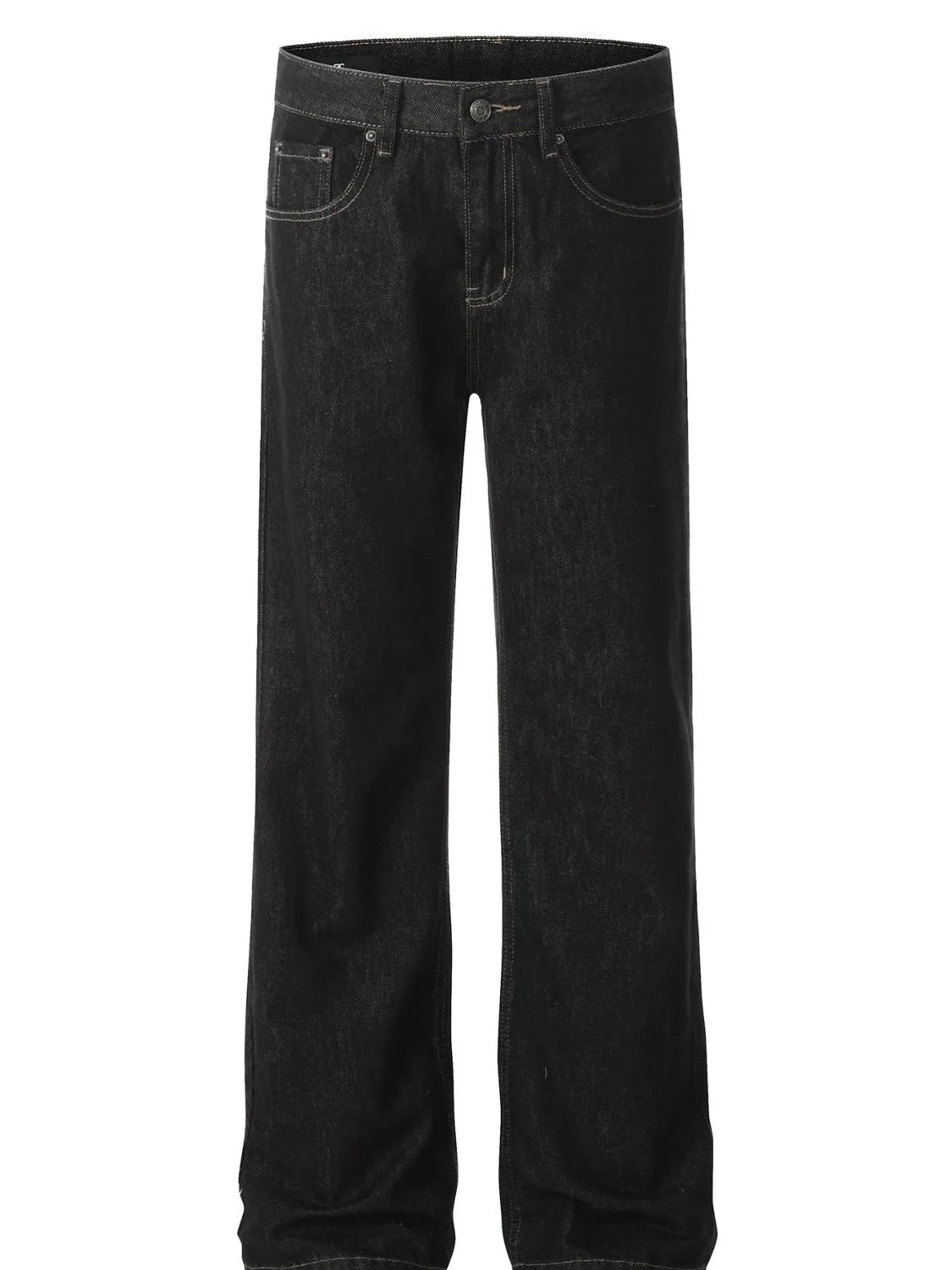 Men's Wash Straight Leg Jeans