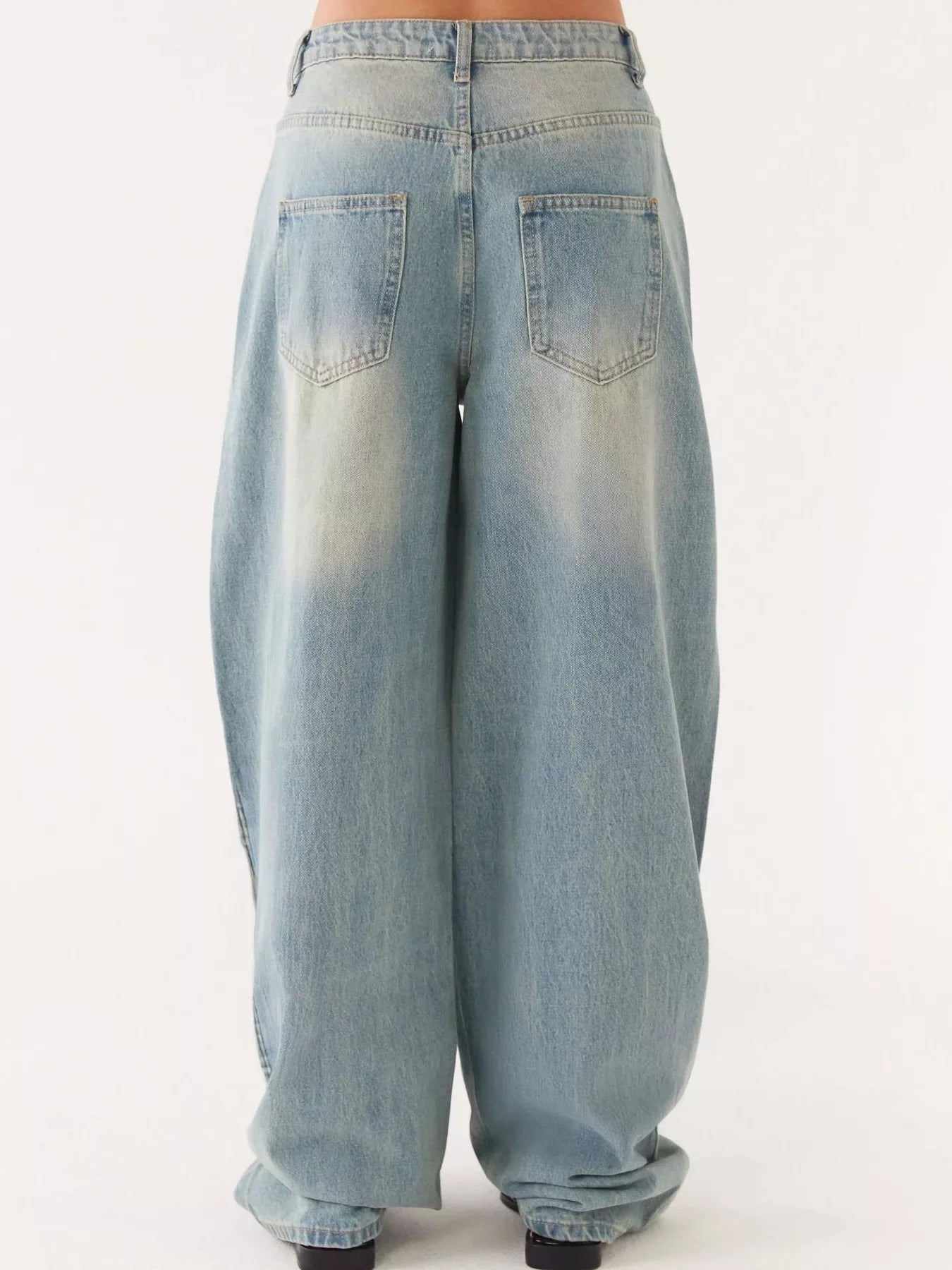 Button Up Denim Jacket and Jeans Set