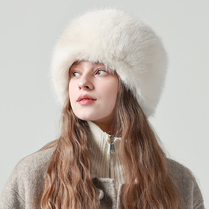 🧢 All-Match Earflaps Northeast Plush Bucket Hat