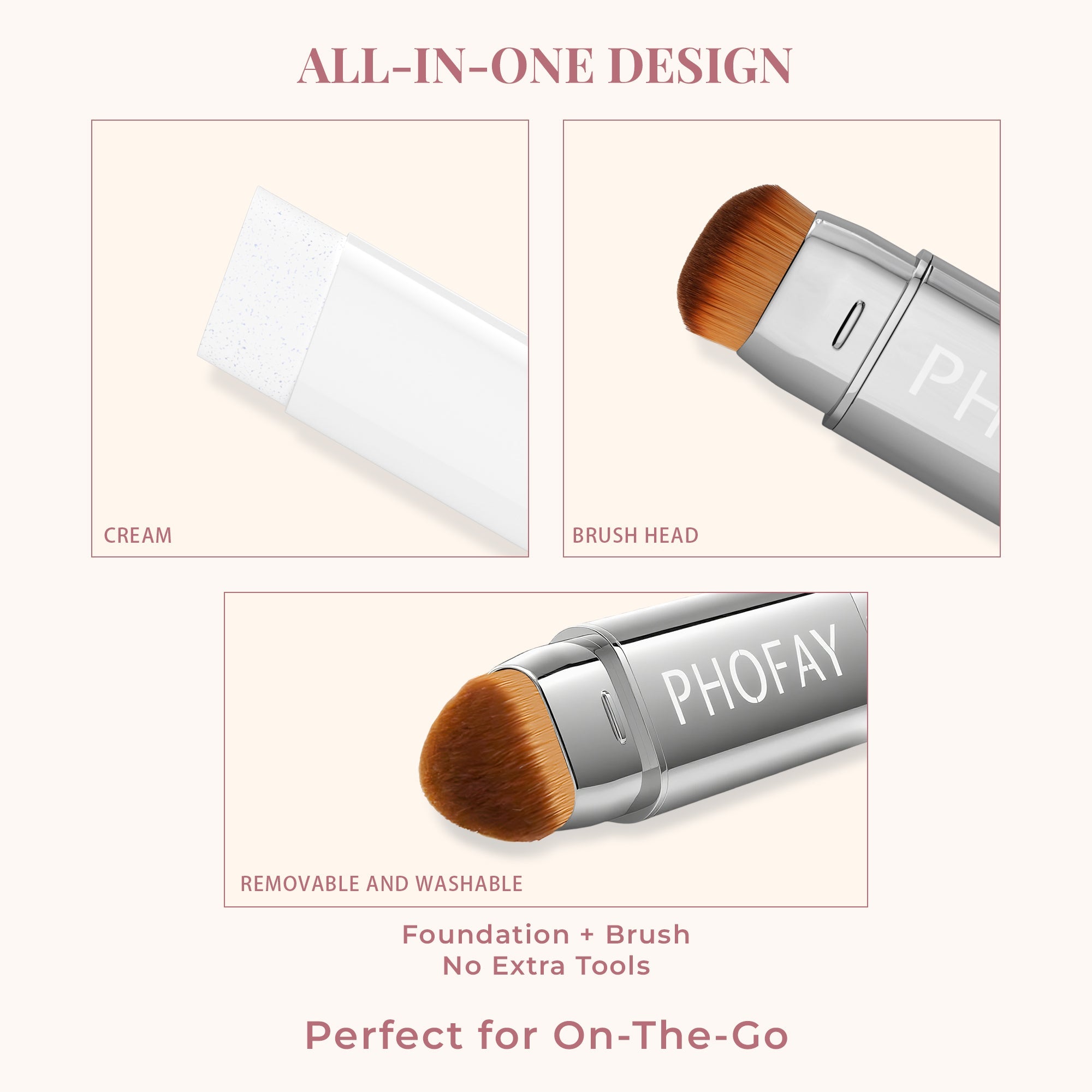 C-F022 Color-changing Foundation Stick