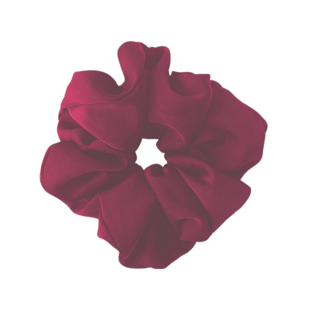 Annie Satin Scrunchies Set, 4 Count, Assorted Colors