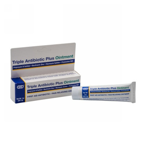 G & W Laboratories Triple Antibiotic Plus Oinment, 30 Grams