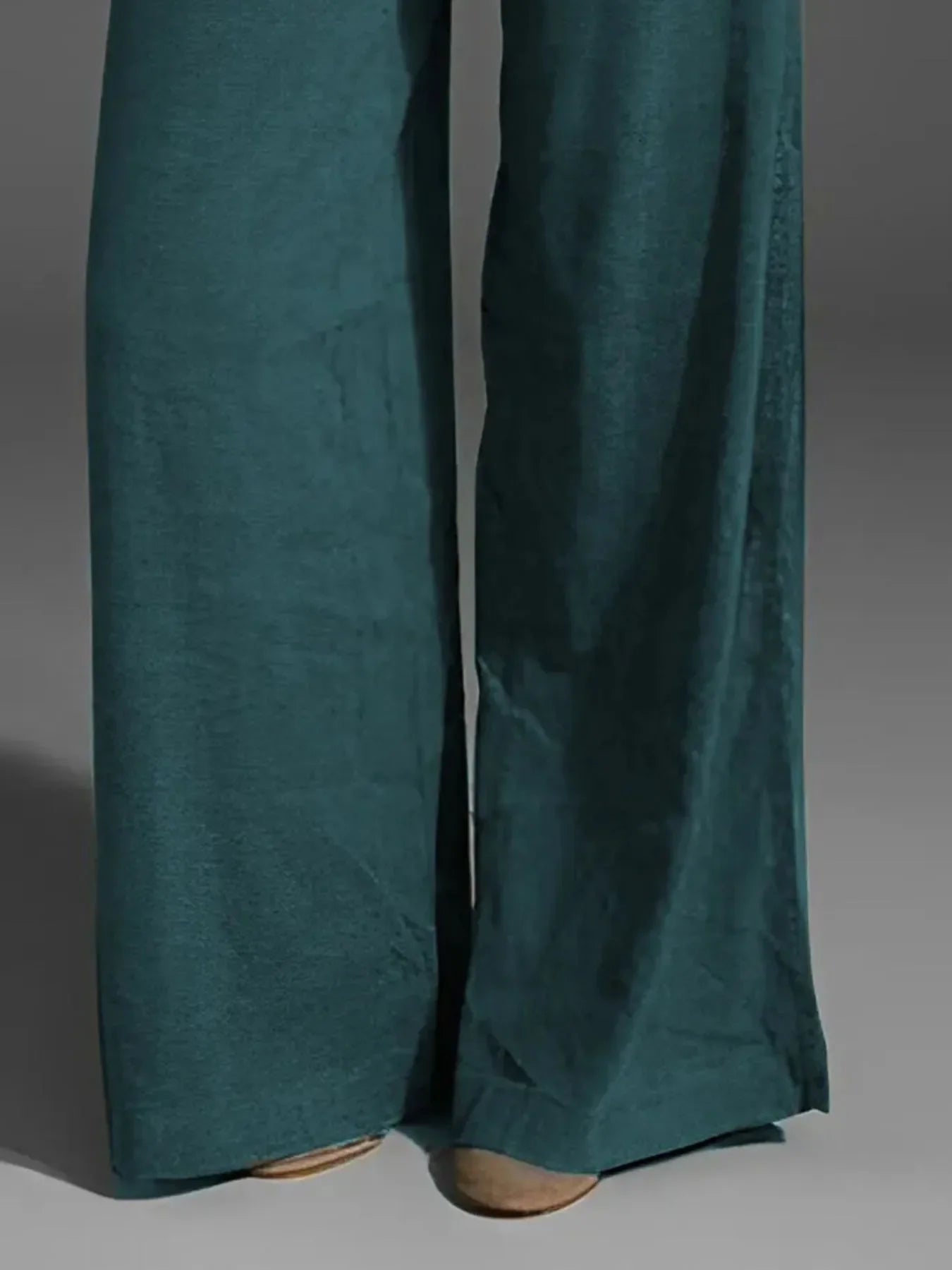 Full Size Wide Leg Pants with Pockets Plus Size