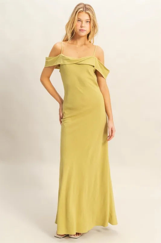 HYFVE Flattering Fit Cami Maxi Dress