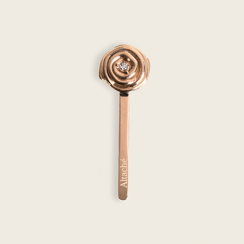 ALTACHÉ Rose Eyewear Charm (Includes Black/Brown Sleeves)