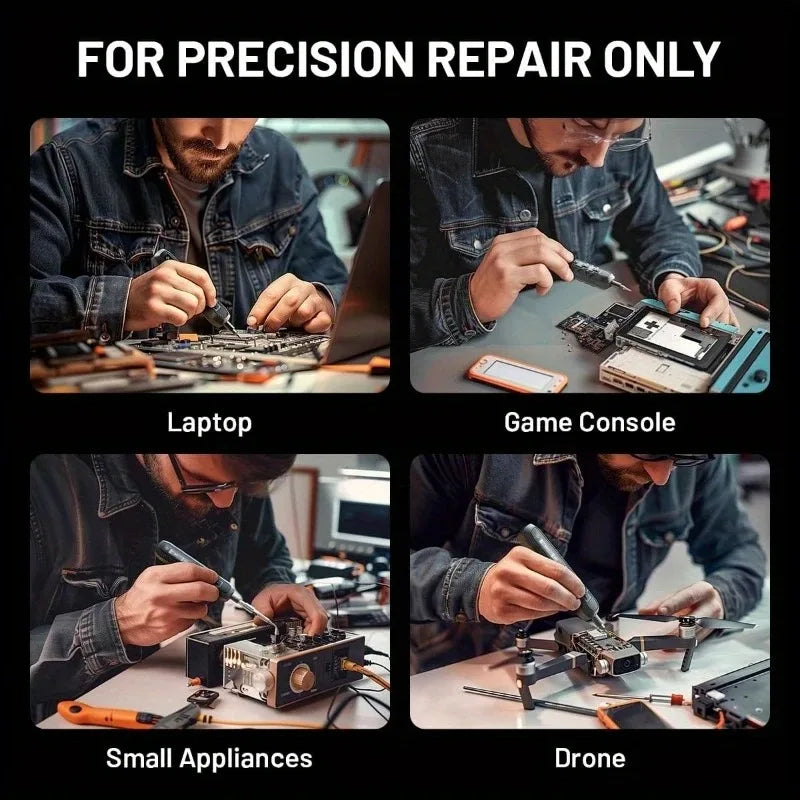 Vman Tools 180 in 1 with Blade Repair Tool Precision Magnetic Screwdriver Set with Tool Box Kit Electric Screwdriver Set