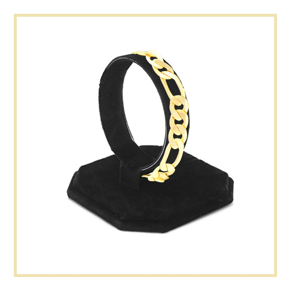 14K Gold Filled Figaro Chain Necklace 24"