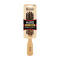 Annie Hard 5 Row Boar & Nylon Bristle Wooden Daily Brush, 1 Count, Light Brown