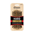 Annie Hard Military Brush Boar & Nylon Bristle, 1 Count, Light brown