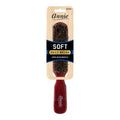 Annie Soft 5 Row 100% Boar Bristle Wooden Daily Brush, 1 Count, Dark Brown