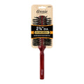 Annie Hard Round Bristle Brush, 2 3/4 Inch Boar & Nylon, Dark Brown
