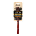 Annie Hard Boar & Nylon Bristle Round Brush, 2 3/8 Inch, 1 Count, Dark Brown
