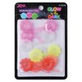 Joy Barrettes Glow-in-the-Dark, 12 Pieces, Pastel Daisy