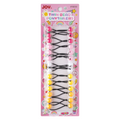 Joy Twin Bead Ponytailers 12mm, 14 Count, Assorted Color