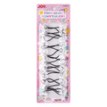 Joy Twin Beads Ponytailers 16mm, 12 Count, Clear