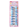 Joy Twin Beads Ponytailers 20mm, 8 Count, Two Tone Blue