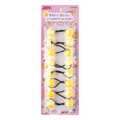 Joy Twin Beads Ponytailers 20mm, 8 Count, Two Tone Yellow