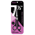 Annie Stainless Steel Hair Shears 7.5 Inch, 1 Count, Black