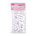 Joy Round Hair Beads XX-Large, 60 Count, White