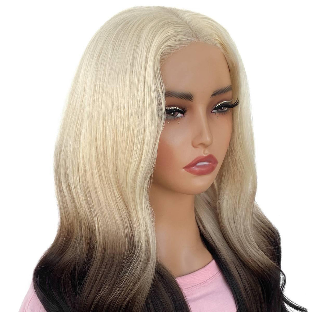Aurora Glueless 5x5 HD Lace Professionally Colored 100% Human Hair Closure Wig