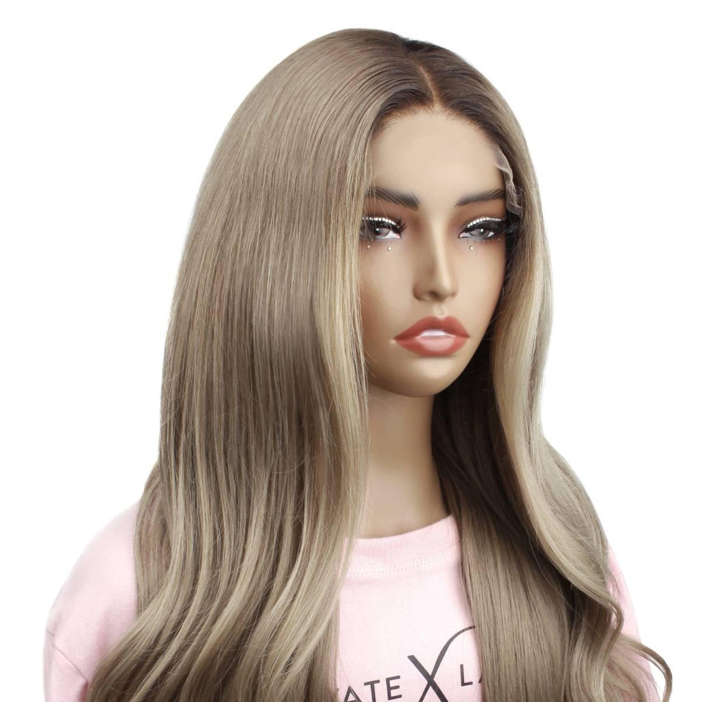 Autumn Glueless 5x5 HD Lace Professionally Colored 100% Human Hair Closure Wig