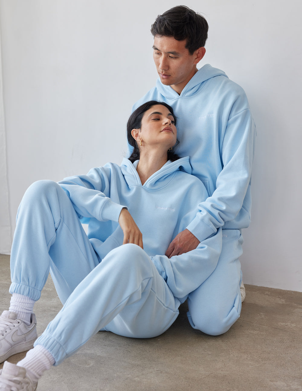 Basics Dream Blue Unisex Hoodie