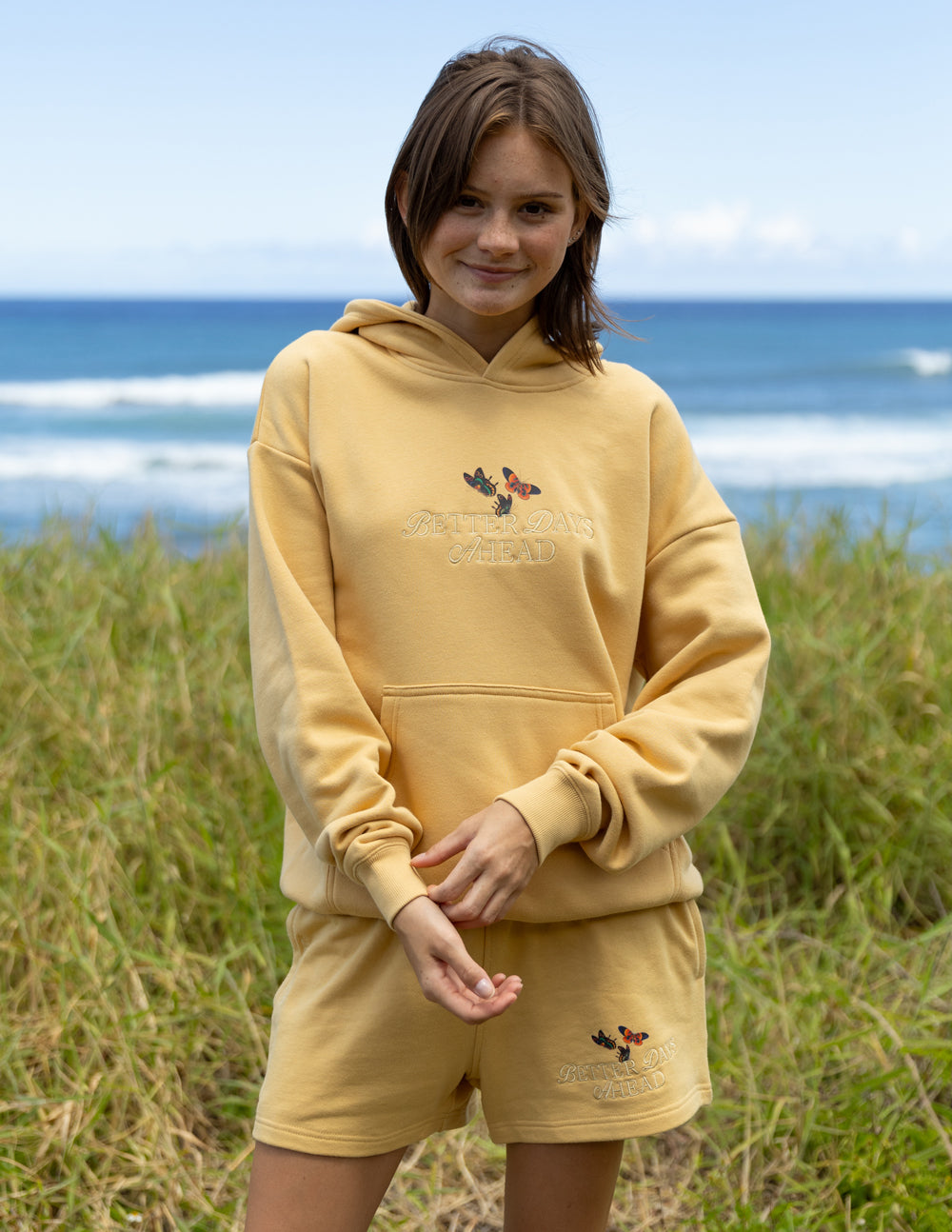 Better Days Butterfly Unisex Hoodie