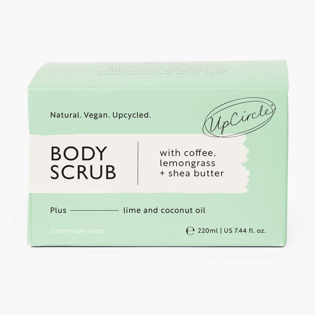 Coffee Body Scrub with Lemongrass