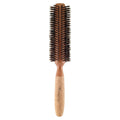 Eco-Friendly Extended 6" Long Cork Barrel Round Hair Brush