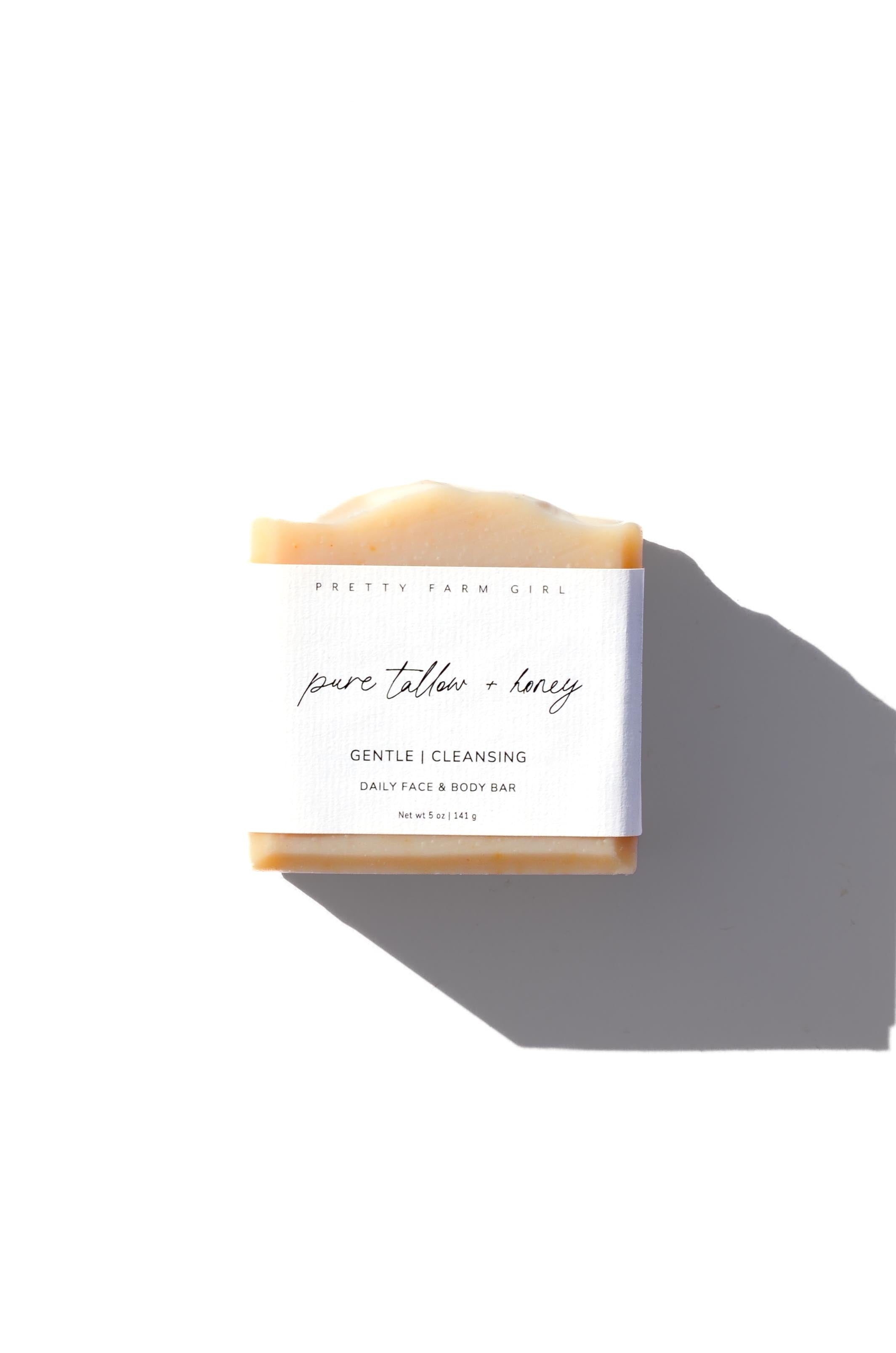 Fragrance Free Handmade Tallow + Goat Milk Soap Bar Trio