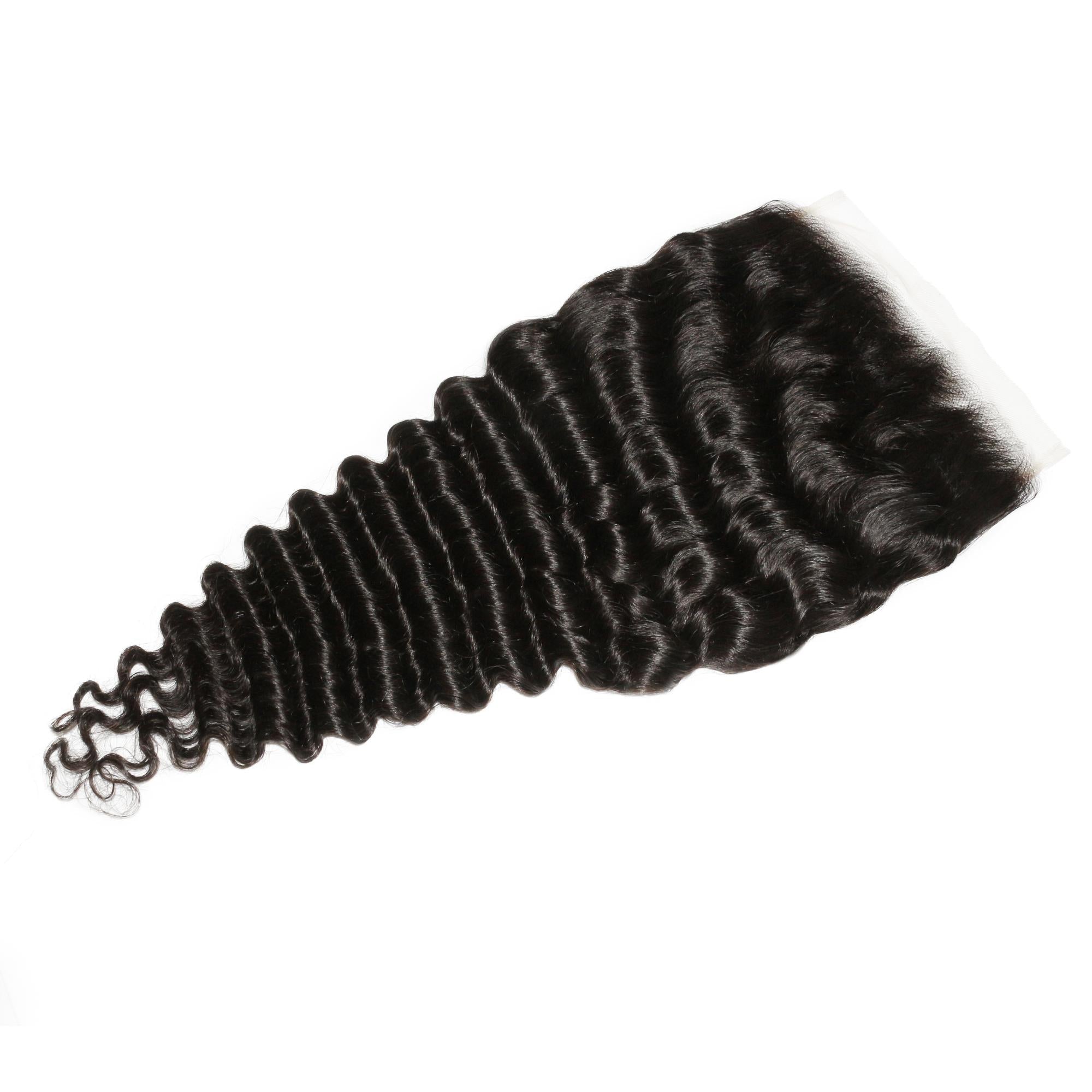 Deep Wave 7x7 HD Lace Human Hair Closure